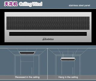 Tiết kiệm năng lượng âm tường gió trần 36 Inch Air Curtain cho cửa ra vào