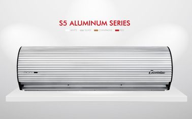 2025 mới 150cm nhôm bạc quạt làm mát Theodoor rèm không khí cho siêu thị cửa hàng