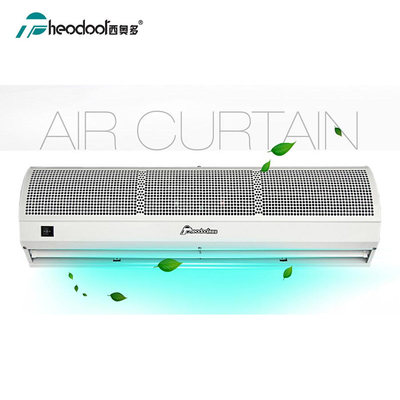 90-200cm Chiếc rèm không khí nhỏ gọn 11m/s Tốc độ với điều khiển từ xa
