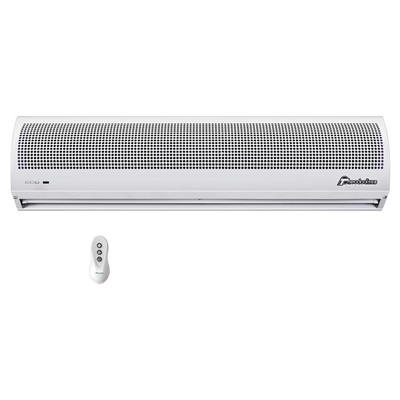 Chiếc rèm không khí đen nhỏ gọn từ 0,9m đến 2m với điều khiển từ xa 220-240V