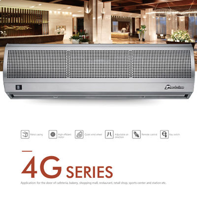 SS304 Cross Flow Air Curtain 900mm 1600m3/h cho cửa thương mại