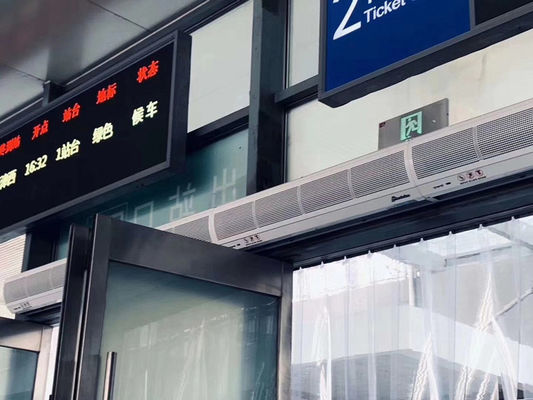 SS304 Cross Flow Air Curtain 900mm 1600m3/h cho cửa thương mại