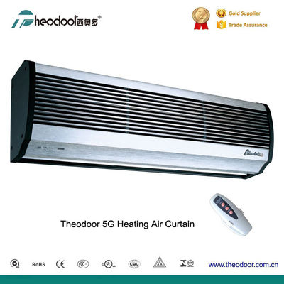 Màn hình không khí nóng cho cửa Theodoor 5G Silver Series với các bộ phận làm nóng PTC