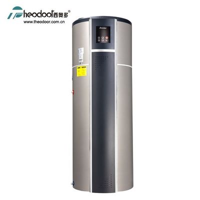 Hiệu suất cao Máy nước nóng dân dụng Loại nguồn không khí Tích hợp Máy bơm nhiệt nước 450L