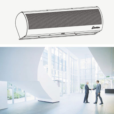 2025 Theodoor Door Fan Air Barriers Overdoor Air Curtain Ventilator nhà ở cho cửa Kích thước 0,9m-2m