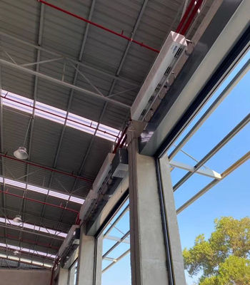 2025 Metal Industrial Air Curtain For Factory Warehouse Door Height 5 đến 6m
