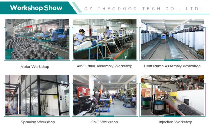 2025 S3 Series Customized Cover Air Curtain For Door In Commercial Với điều khiển từ xa 3